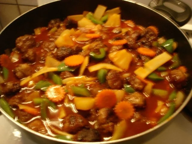 Schweinefleisch süß-sauer - Rezept - Bild Nr. 18