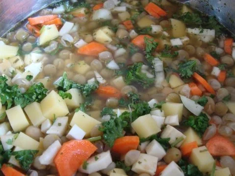 Erbsensuppe nach "Landfrauen Art" - Rezept - Bild Nr. 7