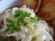 Rezept: Sßdtiroler Zwiebelsuppe mit Bratkartoffel & Bergkäse Topping Sßdtiroler Zwiebelsuppe mit Bratkartoffel & Bergkäse Topping - Rezept