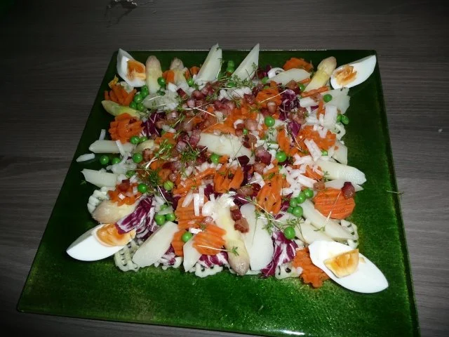 Rezept: Spargel-Kartoffel-Platte Bild Nr. 5 Spargel-Kartoffel-Platte - Rezept - Bild Nr. 5