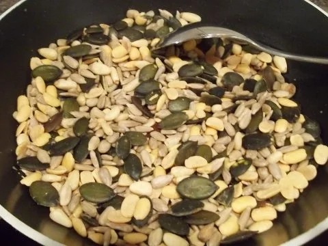 Marion's Spinat-Salat mit Datteln im Bacon-Mantel - Rezept - Bild Nr. 4