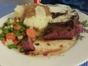 Rumpsteak-Naturell gebraten - Rezept