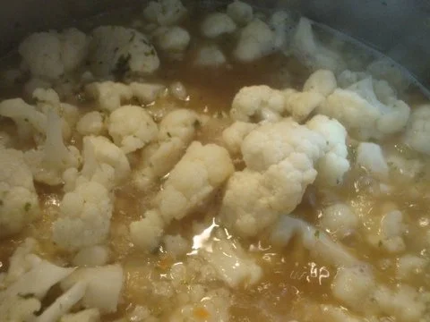 Blumenkohlcremesüppchen mit Nussnocken Topping - Rezept - Bild Nr. 9