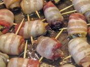 Datteln im Speckmantel - Rezept