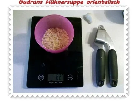 Suppe: Hühnersuppe Orientalisch - Rezept - Bild Nr. 4