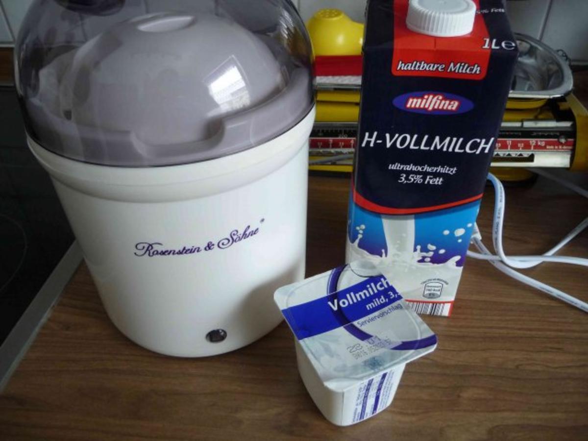 Dessert : Selbstgemachter Joghurt mit Apfelstückchen und Blutorange ...
