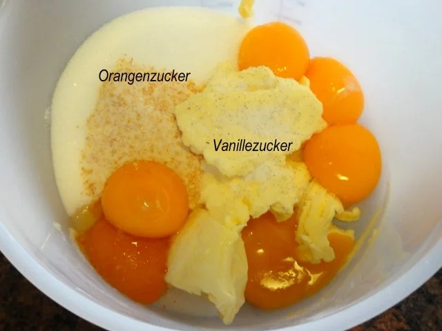 Rührteig:   KÄSEKUCHEN mit Pfirsichen - Rezept - Bild Nr. 3