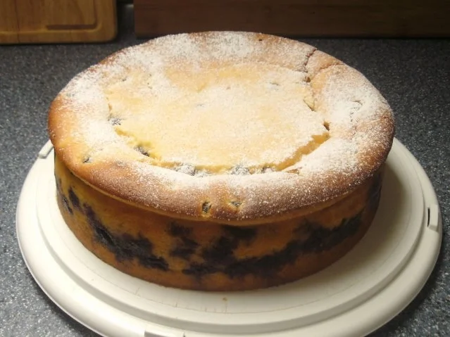 Rührteig:   KÄSEKUCHEN mit Pfirsichen - Rezept - Bild Nr. 10