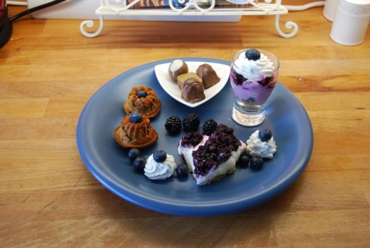 Cheesecake mit Sourcreame & Blueberries - Rezept - Bild Nr. 4