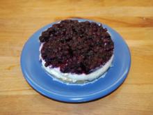 Cheesecake mit Sourcreame & Blueberries - Rezept