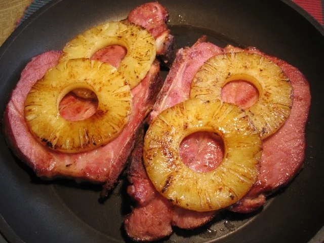 Kasseler Kotelett mit Ananas ... - Rezept - Bild Nr. 4