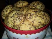 Schokostreusel-Vanille-Cookies - Rezept