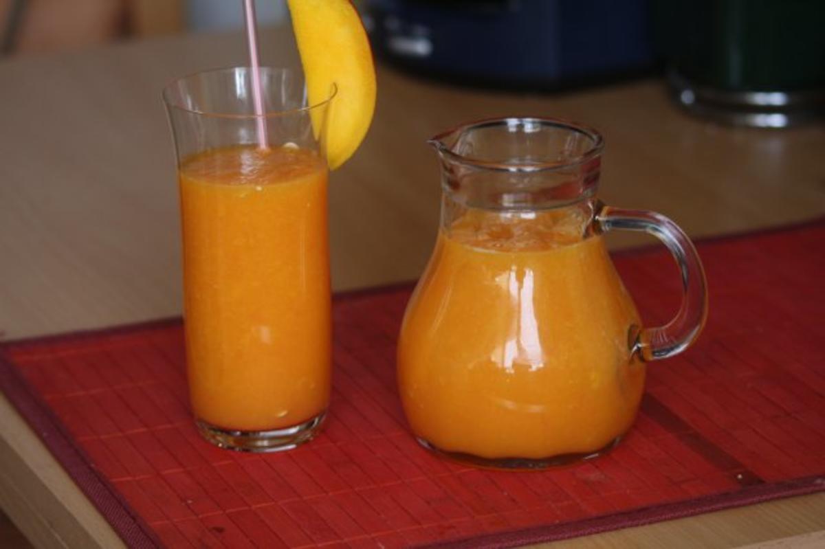 Bilder für Smoothie aus Mango,Orange und Grapefruit - Rezept