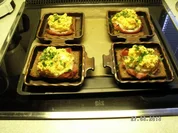 Graubrot-Hawaii mit Schneehaube - Rezept