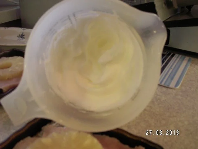 Graubrot-Hawaii mit Schneehaube - Rezept - Bild Nr. 5