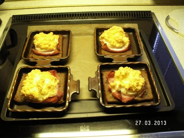 Graubrot-Hawaii mit Schneehaube - Rezept - Bild Nr. 7