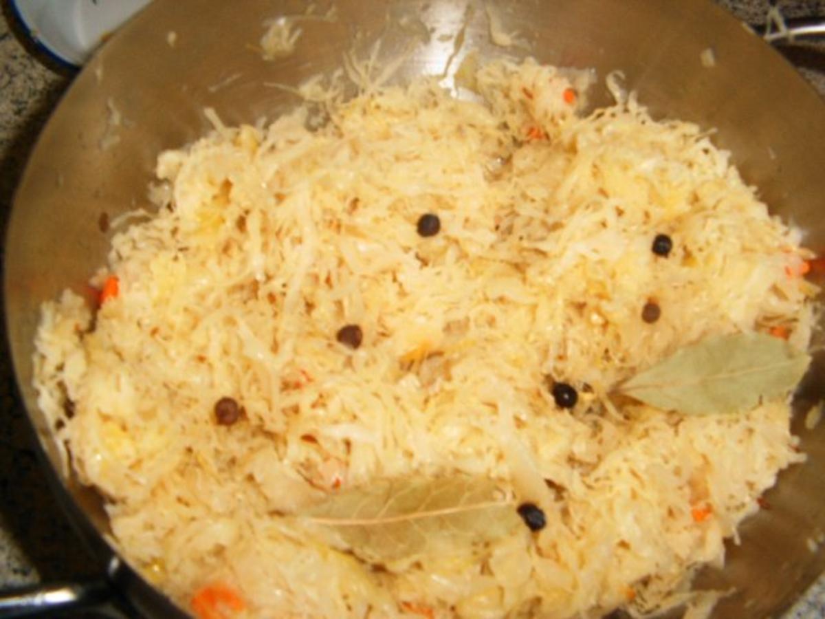 Sauerkraut-Schweinebauch - Rezept - Bild Nr. 6