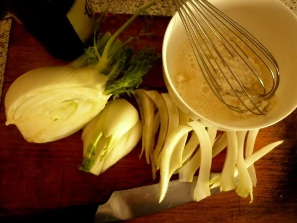 Rezept: Sesamkartoffeln mit gebackenem Fenchel und Möhren Bild Nr. 3 Sesamkartoffeln mit gebackenem Fenchel und Möhren - Rezept - Bild Nr. 3