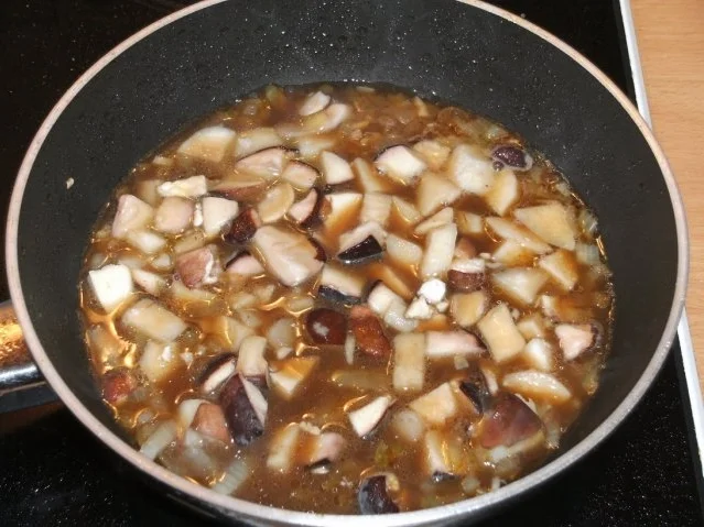 Fleisch: Lamm - Beinscheibe mit Steinpilzen - Rezept - Bild Nr. 5