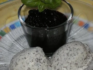 Mohn-Vanille-Quark-Dessert mit marinierten Heidelbeeren - Rezept - Bild Nr. 14