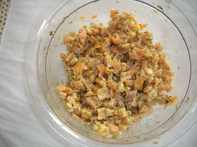 Rezept: Renate´s Lachs-Tatar Renate´s Lachs-Tatar - Rezept