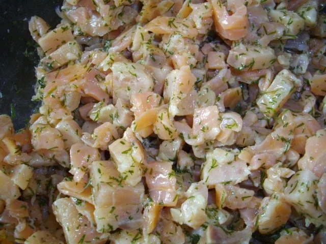 Rezept: Renate´s Lachs-Tatar Bild Nr. 3 Renate´s Lachs-Tatar - Rezept - Bild Nr. 3