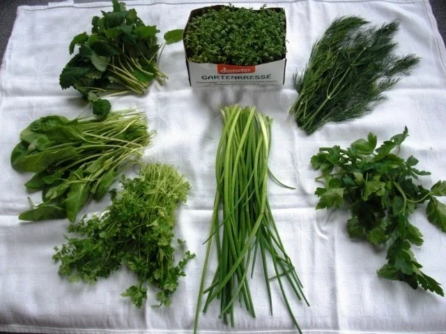 Rezept: Grüne Soße mit Ei (leichte Zubereitung) Bild Nr. 3 Grüne Soße mit Ei (leichte Zubereitung) - Rezept - Bild Nr. 3