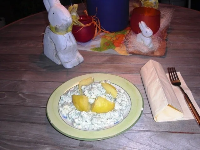 Rezept: Grüne Soße mit Ei (leichte Zubereitung) Bild Nr. 2 Grüne Soße mit Ei (leichte Zubereitung) - Rezept - Bild Nr. 2