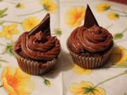 Schoko-Nutella-Cupcakes - Rezept