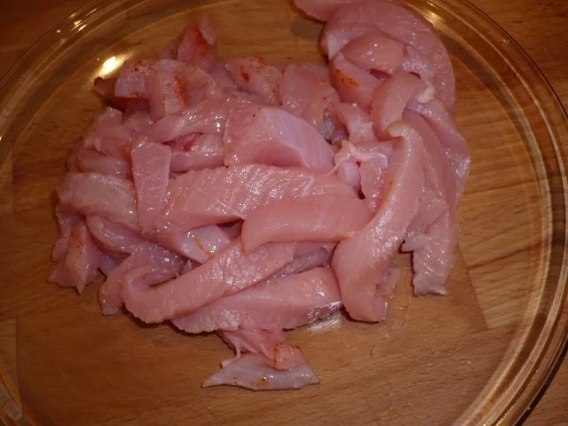 Puten-Karotten-Geschnetzeltes mit Schnittlauchreis - Rezept - Bild Nr. 3