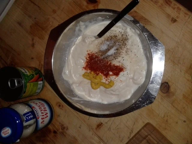 lauwarmer Gourmet-Nudelsalat mit Entrecot und Pfifferlingsauce - Rezept - Bild Nr. 5