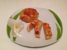 Pizzabrötchen mit Käsehaube - Rezept