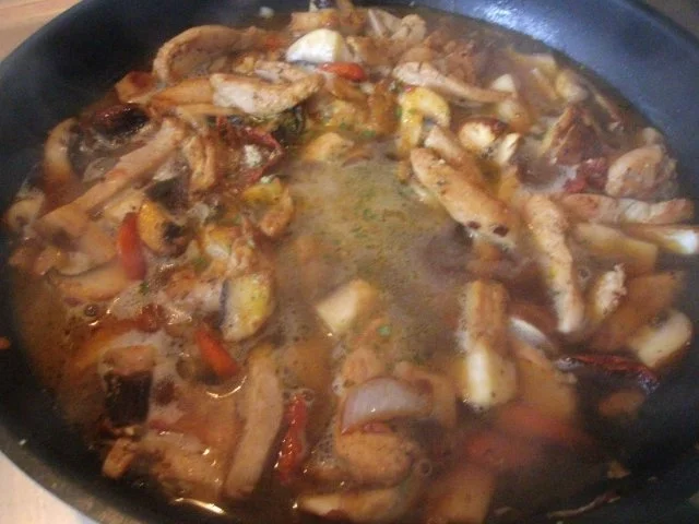 Hähnchennudeln mit Möhrenrohkost - Rezept - Bild Nr. 7