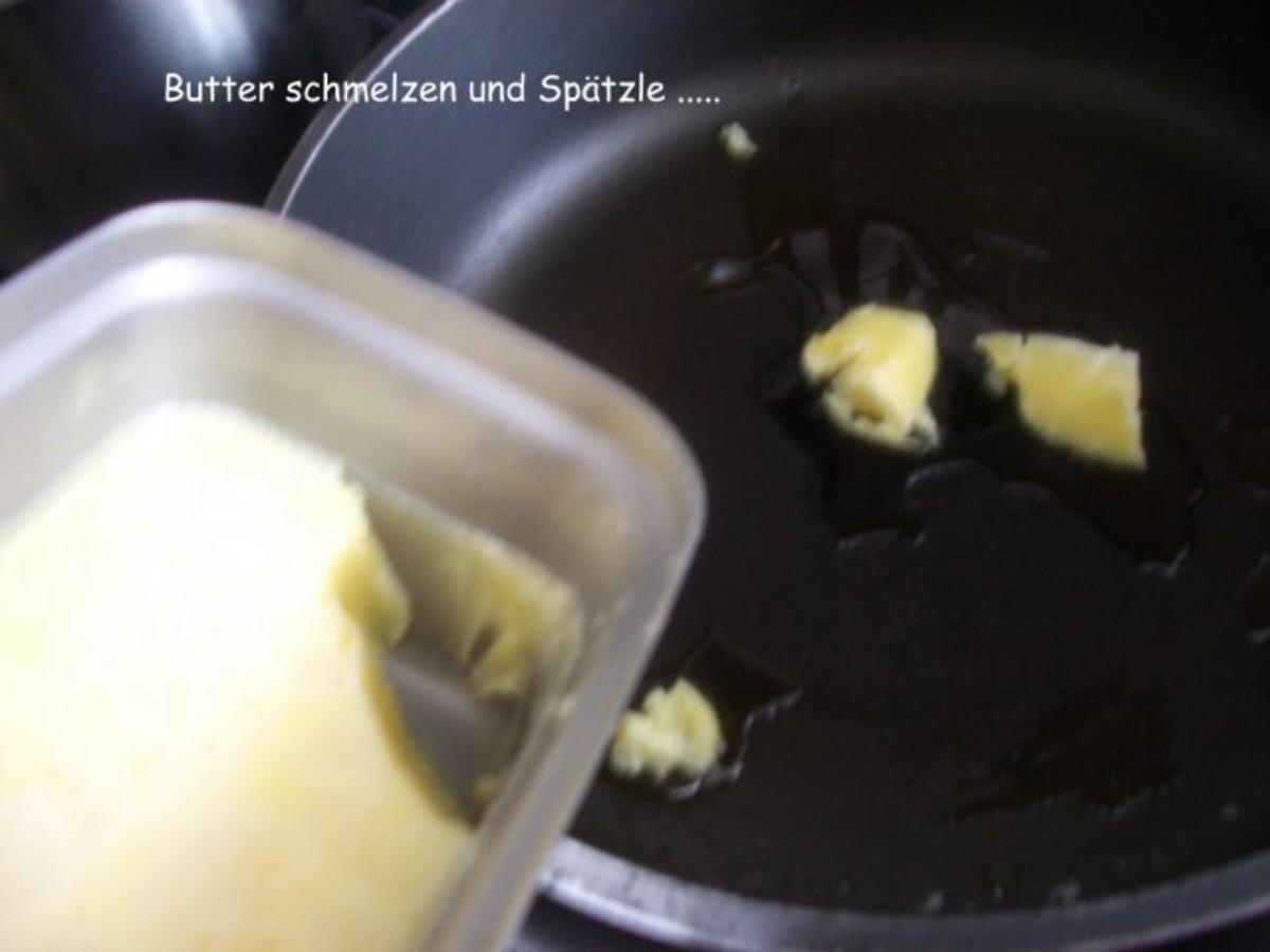 Lammleber Geschnetzeltes mit Butterspätzle und Salat - Rezept - Bild Nr. 6