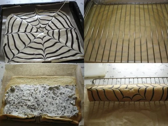 Weiß-Schwarz-Rolle - Rezept - Bild Nr. 5