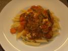 Nudeln mit Gemüse und Schafskäse - Rezept