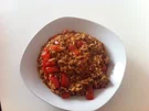 Paprika-Hack-Reis-Pfanne - Rezept