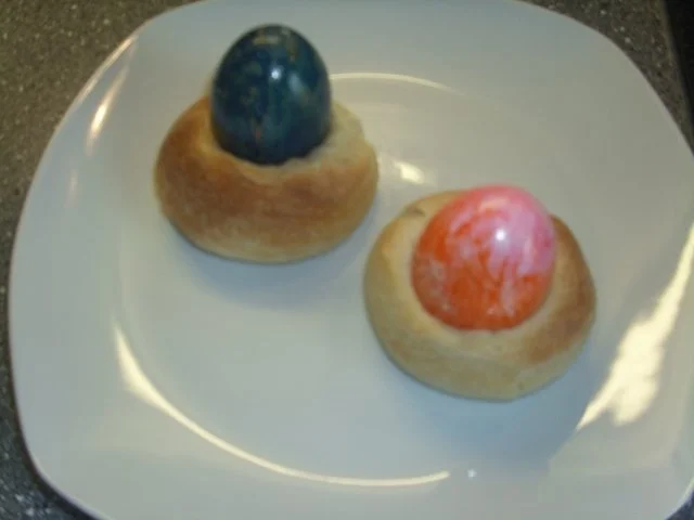 Rezept: Schnelle Osterbrötchen Schnelle Osterbrötchen - Rezept