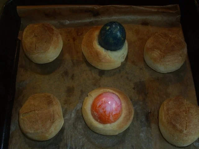Rezept: Schnelle Osterbrötchen Bild Nr. 5 Schnelle Osterbrötchen - Rezept - Bild Nr. 5