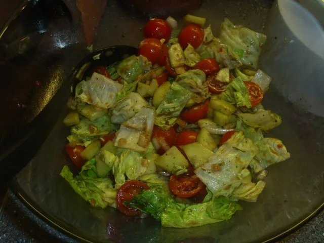 Rezept: Brotsalat Bild Nr. 3 Brotsalat - Rezept - Bild Nr. 3