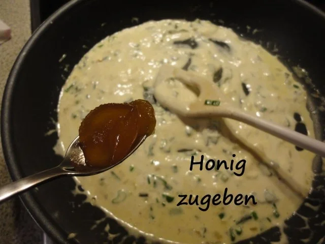 Lachs Forelle in Honig Curry Sauce - Rezept - Bild Nr. 7