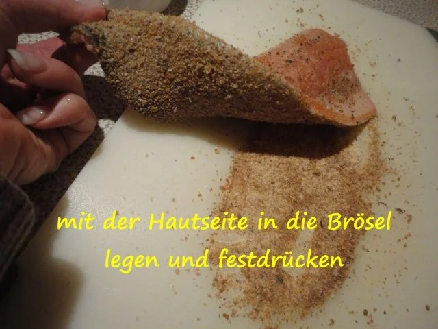 Lachs Forelle in Honig Curry Sauce - Rezept - Bild Nr. 13