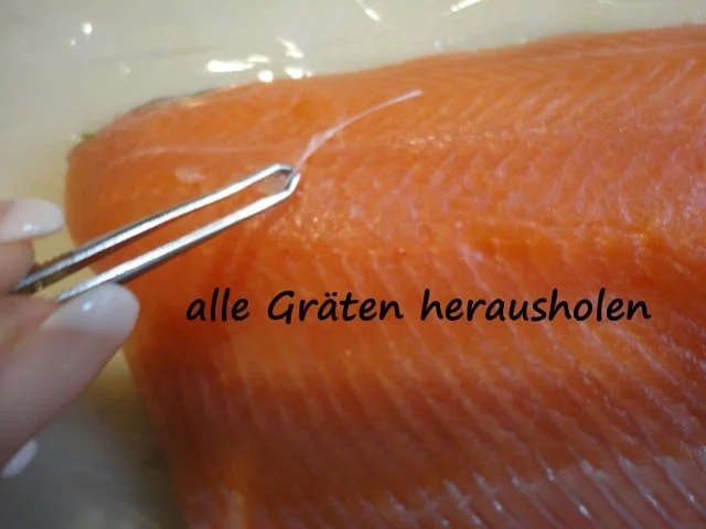 Lachs Forelle in Honig Curry Sauce - Rezept - Bild Nr. 10