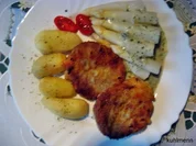 Schweinelende und Spargelspitzen mediterran - Rezept