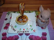 Kuchen : Hasen aus Blätterteig - Rezept