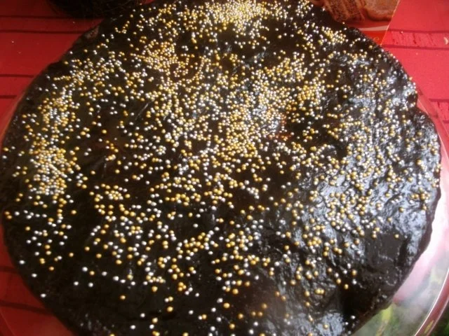 Rezept: Jubiläumstorte Schokoladen-Mandarine Bild Nr. 3 Jubiläumstorte Schokoladen-Mandarine - Rezept - Bild Nr. 3