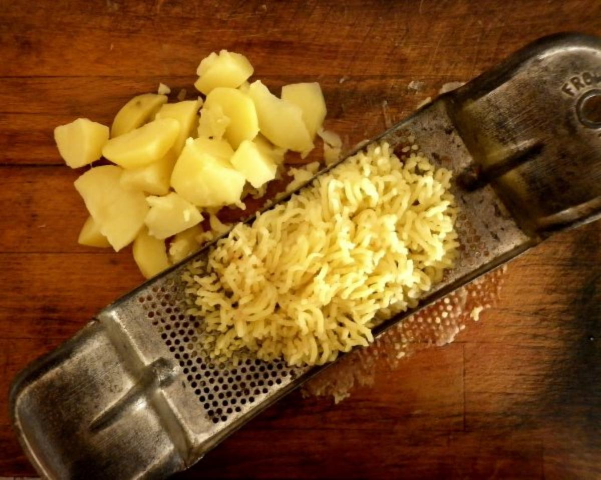 Explodierte Kartoffelbällchen mit Fenchelgemüse - Rezept - Bild Nr. 5
