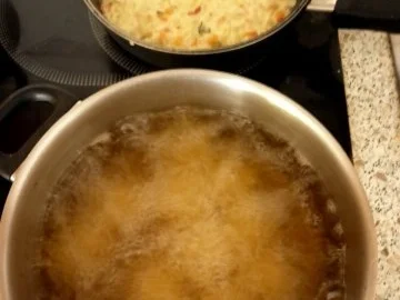 Explodierte Kartoffelbällchen mit Fenchelgemüse - Rezept - Bild Nr. 8