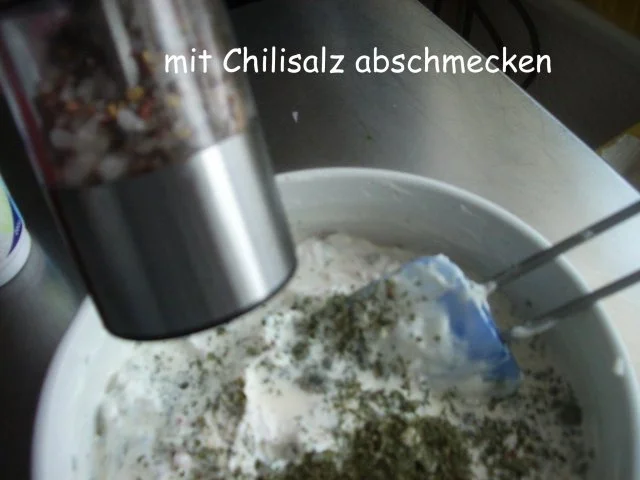 Rezept: Kräuterquark mit Dampfkartoffeln Bild Nr. 5 Kräuterquark mit Dampfkartoffeln - Rezept - Bild Nr. 5