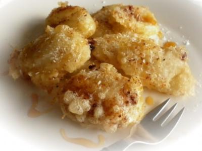 Bananen im Tempura - Teig - Rezept